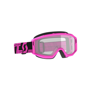 Occhiali da moto Scott Primal (trasparente | nero / rosa)