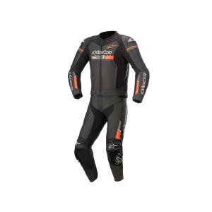 Alpinestars GP Force Chaser Leather Suit Two Piece (nero/rosso)