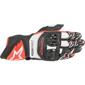 Guanti da moto Alpinestars GP-Pro R3 (nero / bianco / rosso)