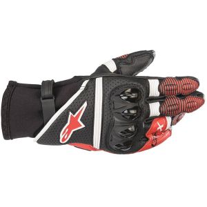 Guanti da moto Alpinestars GPX v2 (nero / bianco / rosso)