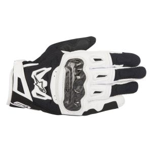 Alpinestars SMX-2 Air Carbon v2 Motorcycle Gloves (nero / bianco)