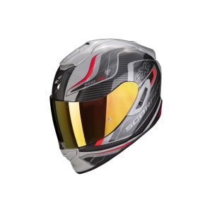Scorpion Exo-1400 Air Attune casco integrale (grigio / nero / rosso)