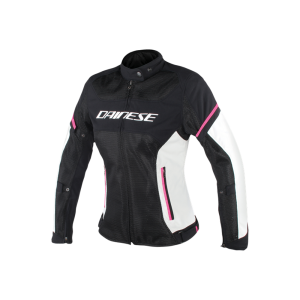 Dainese Air Frame D1 giacca da moto donna (nero / grigio / rosa)