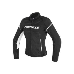 Dainese Air Frame D1 giacca da moto da donna (nero / bianco)