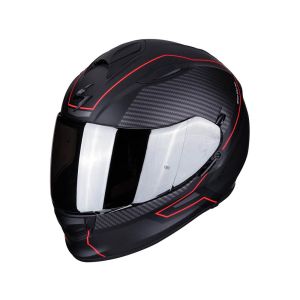 Scorpion Exo-510 Frame Motorcycle Helmet (B-Ware | nero opaco / grigio / rosso)