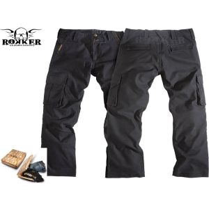 rokker Black Jack motorbike jeans (corto)
