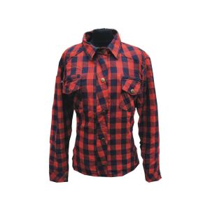 Bores Lumber Jack Shirt Donna (con tessuto aramidico | rosso)