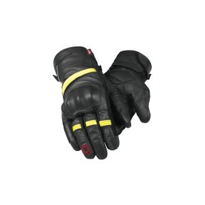 DANE Kjeld Gore-Tex guanti da moto da uomo (nero / giallo)