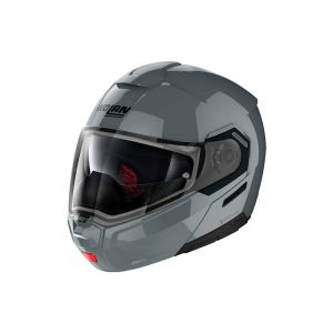 Nolan N90-3 Classic N-Com flip-up helmet (grigio)