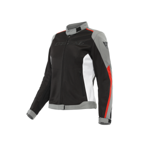 Dainese Hydraflux 2 Air D-Dry giacca da moto donna (nero / grigio / rosso)