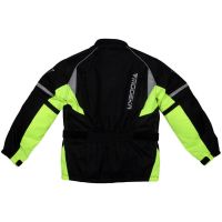Modeka Tourex II giacca da moto per bambini (nero / giallo)