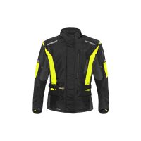 Germot Aron, giacca da moto per bambini (nero / giallo)