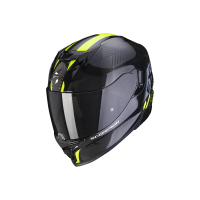 Casco da moto Scorpion Exo-520 Air Laten (nero / giallo)