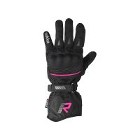 Rukka Virve 2.0 GTX guanti da moto da donna (nero / rosa)