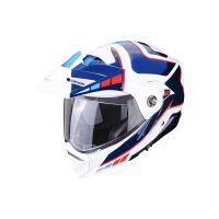 Scorpion ADX-2 Camino Enduro Helmet (bianco / blu / rosso)