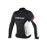 Dainese Air Frame D1 giacca da moto donna (nero / grigio / rosa)