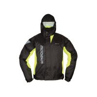 Modeka AX-DRY II rain jacket (nero / giallo)