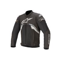 Alpinestars T-GP Plus R v3 Air giacca da moto (nero / bianco / grigio)