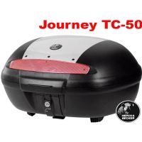 Hepco & Becker Journey TC50 Topcase incl. piastra (nero / argento)